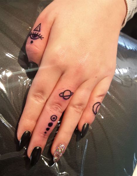 La symbolique de chaque planète dans le tattoo - Crock’Ink ...